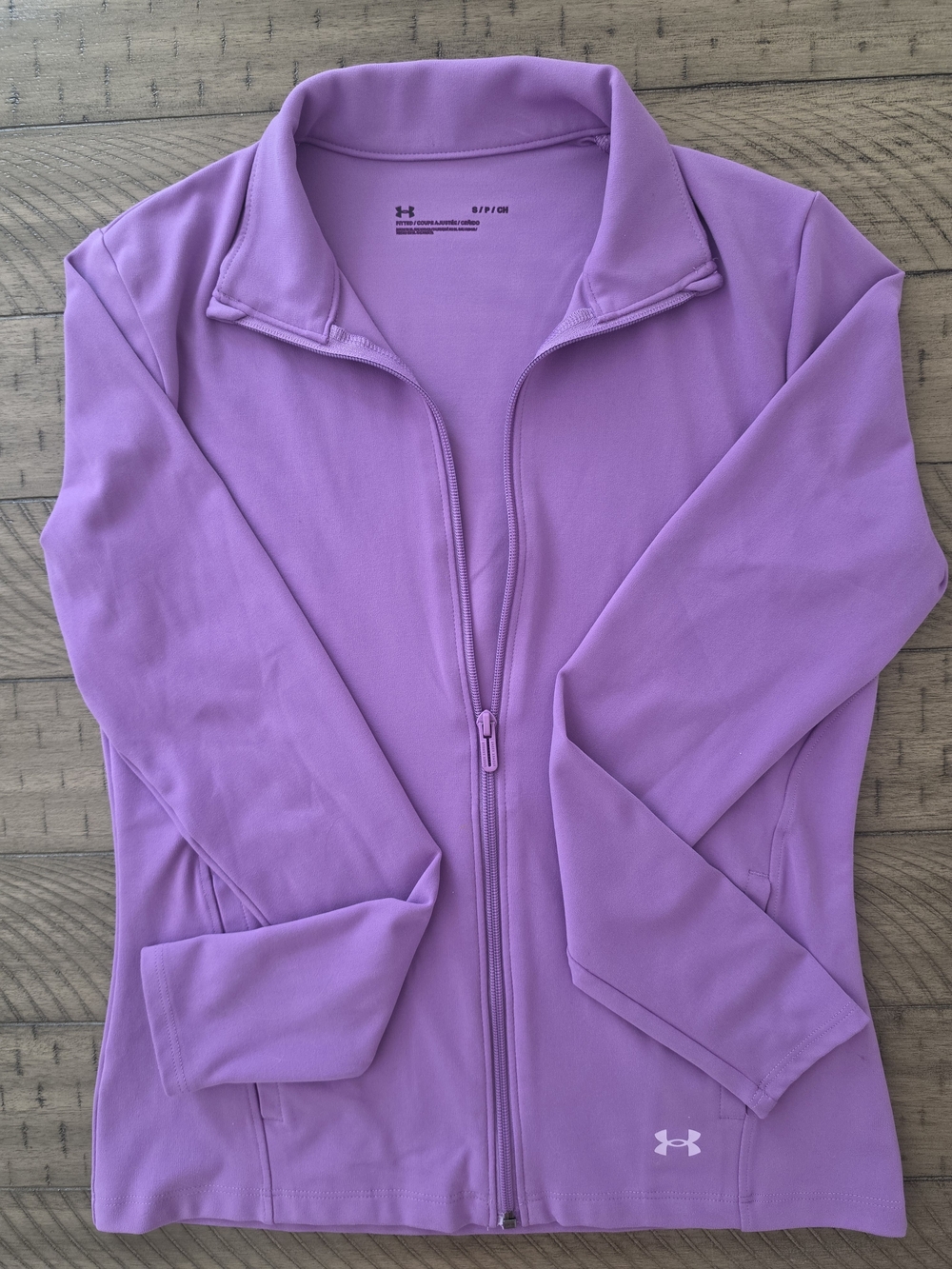Under Armour Women's Lavender Full-Zip Jacket